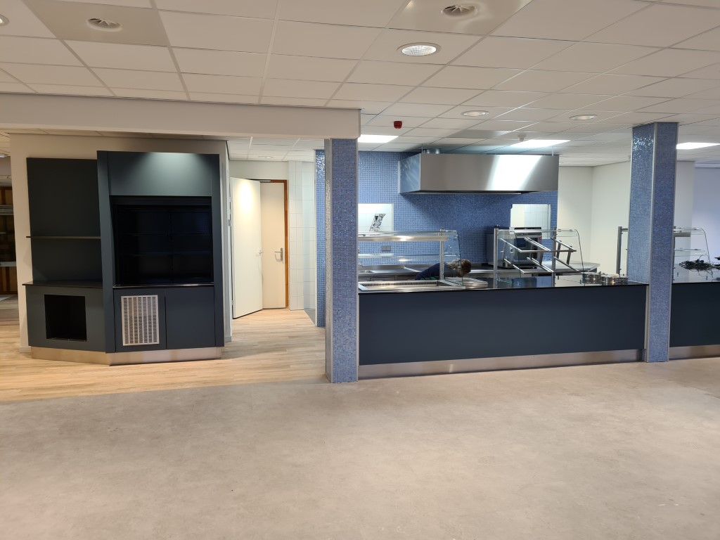 Company cafeteria installed by Louter