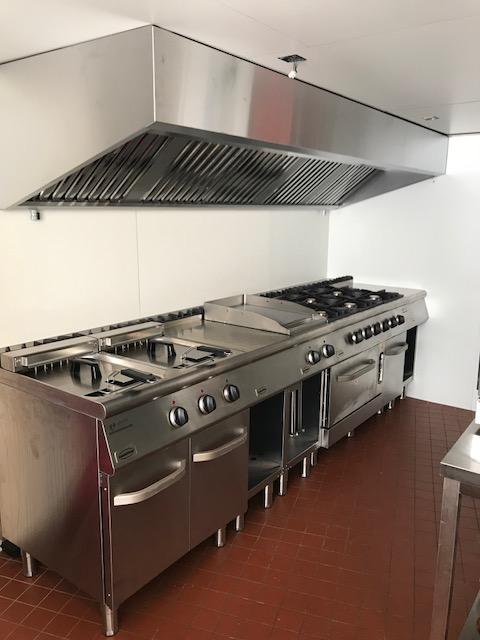Kitchen installed by Louter at Tennis Club in the netherlands