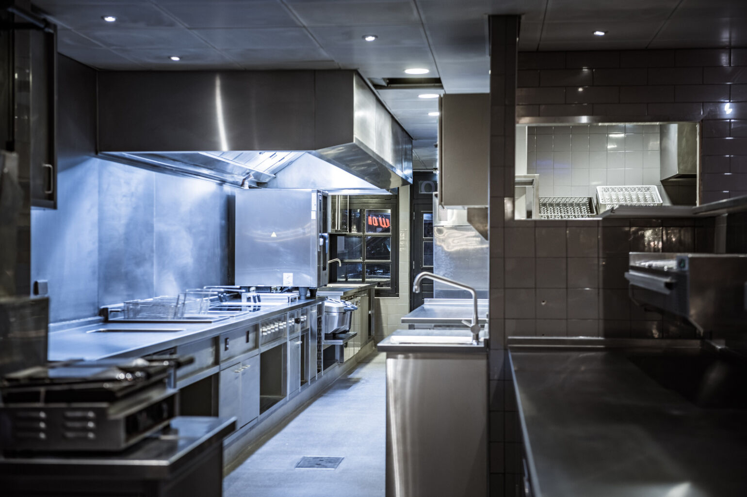 Professional kitchen at Wonder's Schagen by Louter